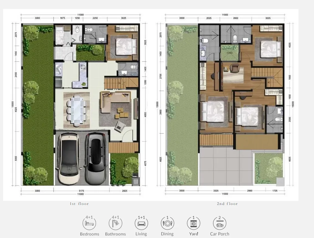 Floor plan for Type 8